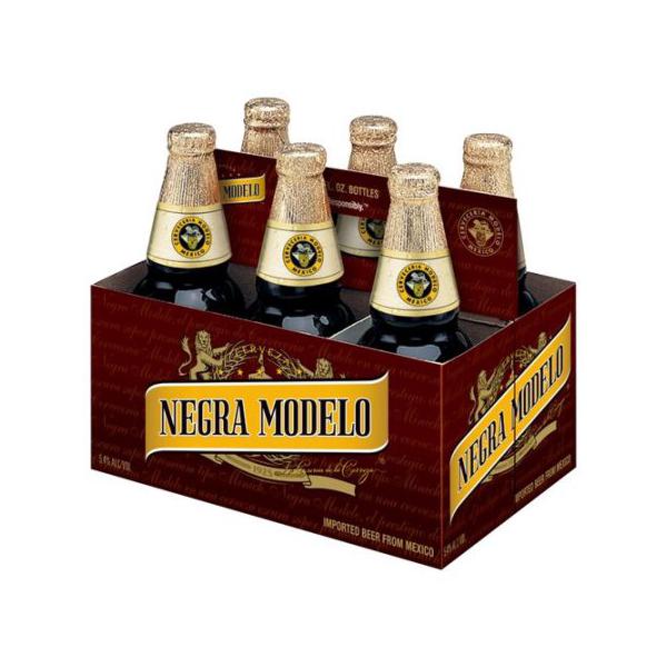 Modelo Negra Mexican Amber Lager Beer, 6 Pk 12 Fl Oz Bottles, 5.4% ABV ...