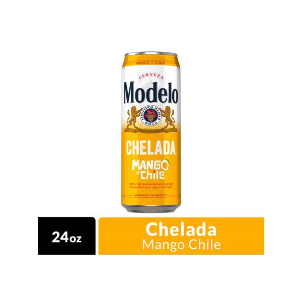Modelo Chelada Mango Y Chile - Beer - 24oz Can - Frosty's Bottle Shop