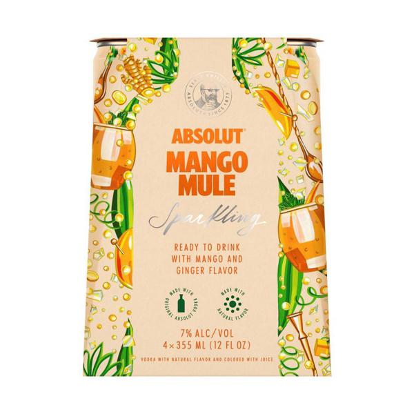 calories in absolut mango mule